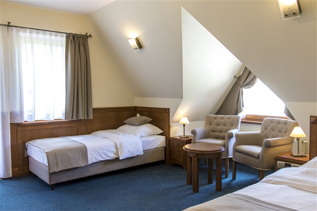 Hotel REDYK - dvoulůžkový pokoj s možností přistýlky - typ 2(+1)