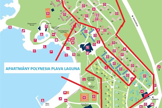 Apartmány POLYNESIA Plava Laguna - 